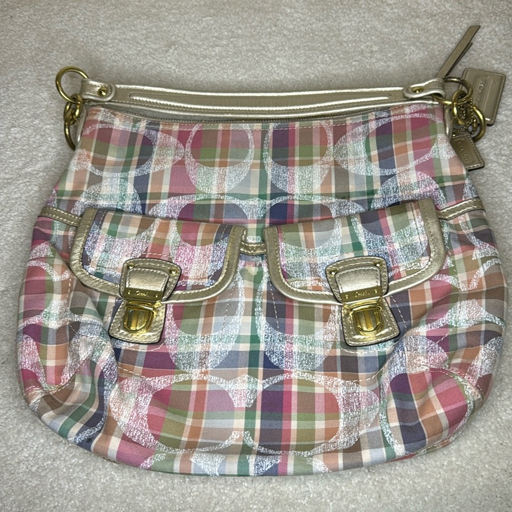 Coach multicolor bag